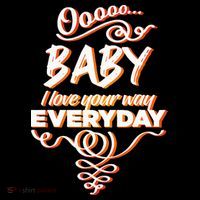 LyricLyfe Baby I Love Your Way By Peter Frampton Ornament thumb 1