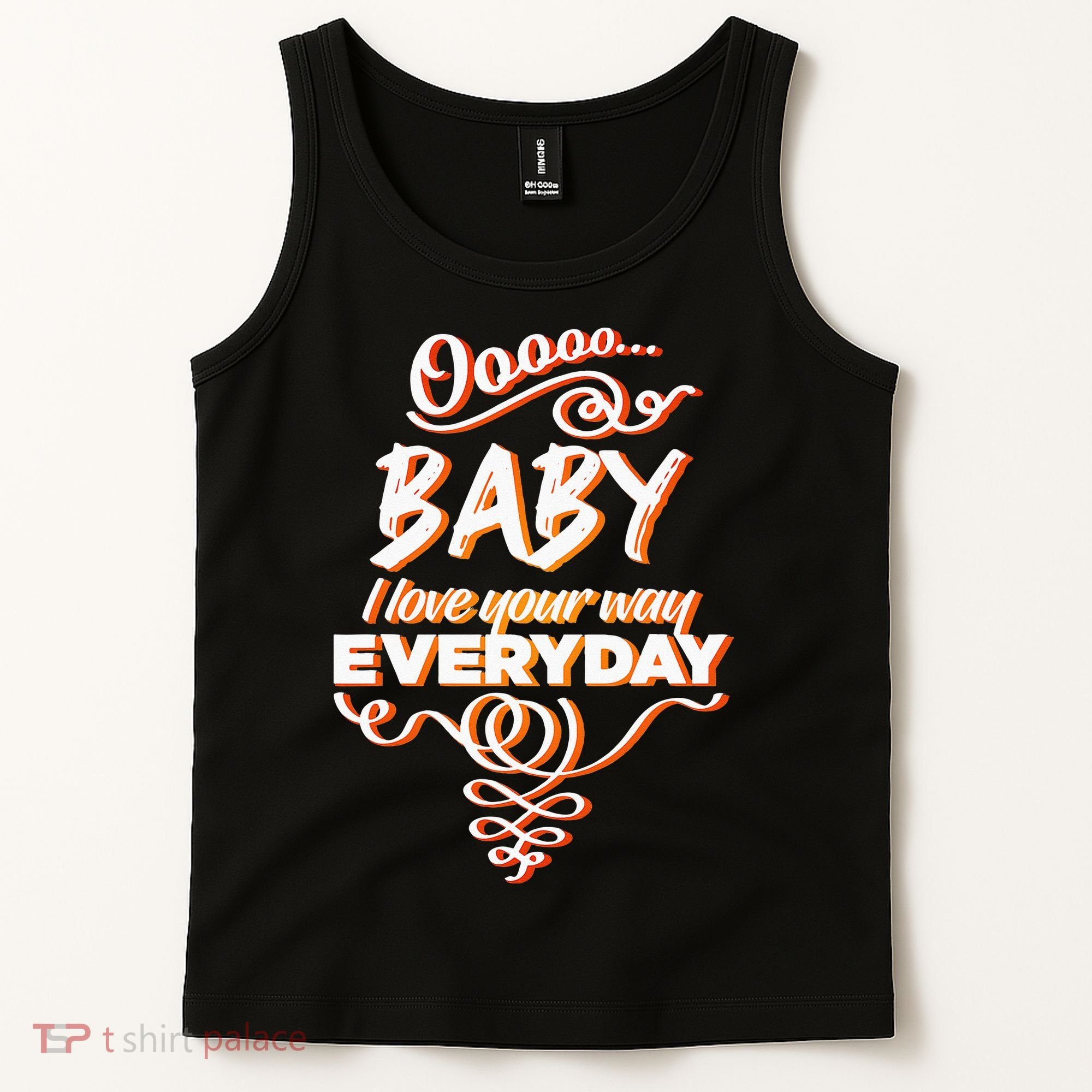 LyricLyfe Baby I Love Your Way By Peter Frampton Tank Top