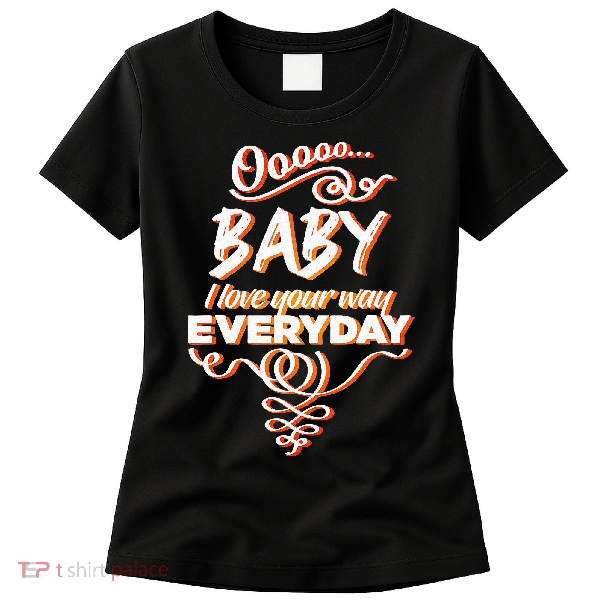LyricLyfe Baby I Love Your Way By Peter Frampton Women's T-Shirt