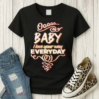 LyricLyfe Baby I Love Your Way By Peter Frampton Women's T-Shirt thumb 3