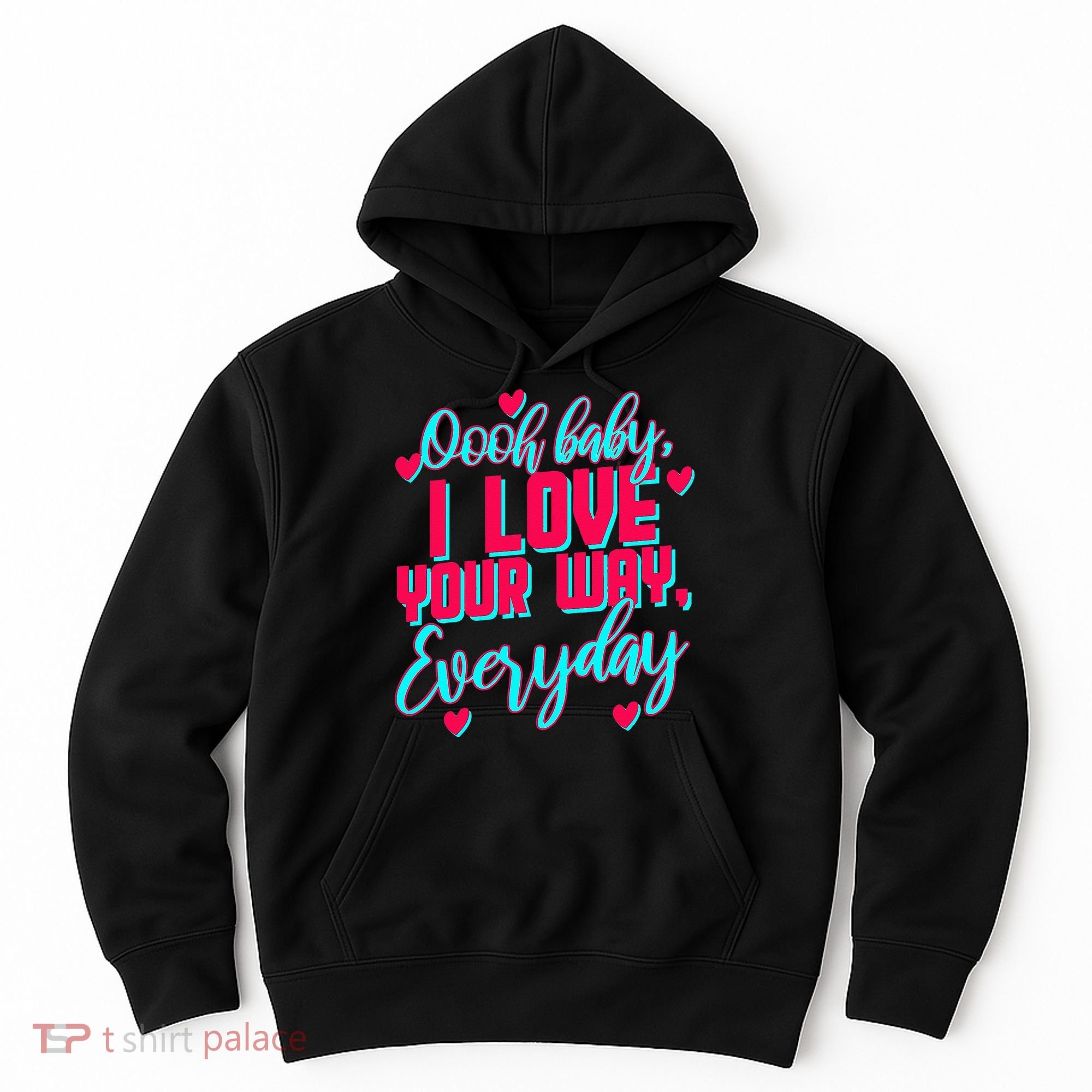 LyricLyfe BABY I LOVE YOUR WAY BY PETER FRAMPTON Hoodie