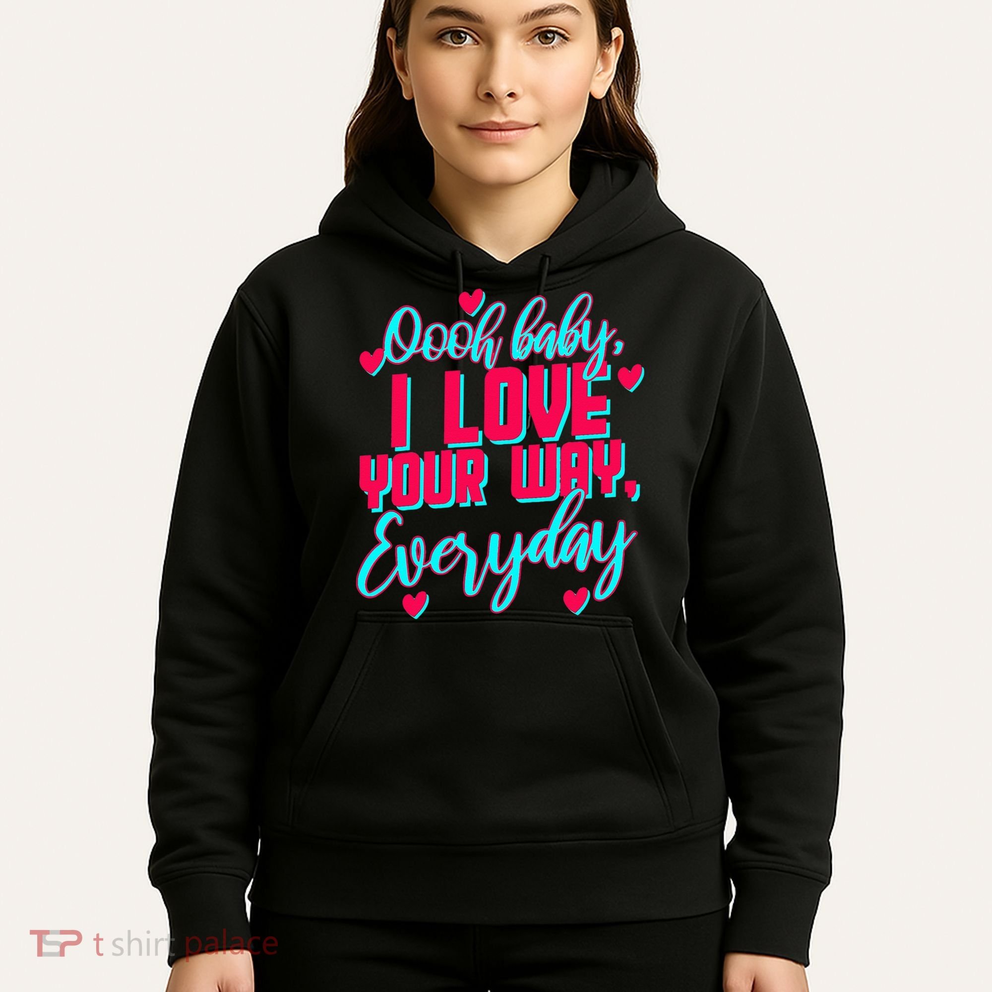 LyricLyfe BABY I LOVE YOUR WAY BY PETER FRAMPTON Hoodie