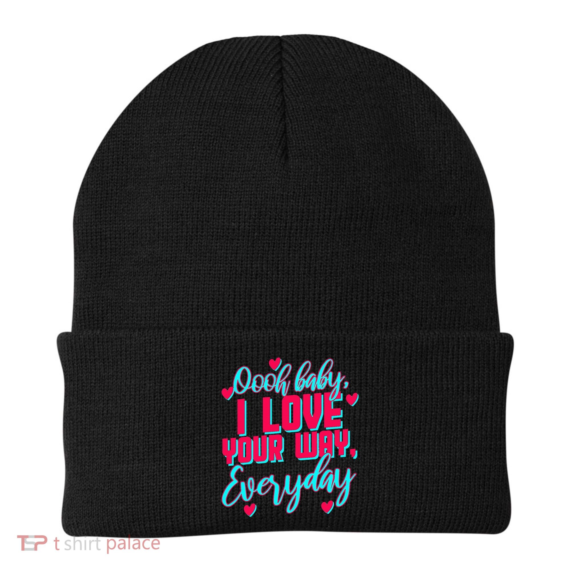 LyricLyfe BABY I LOVE YOUR WAY BY PETER FRAMPTON Beanie