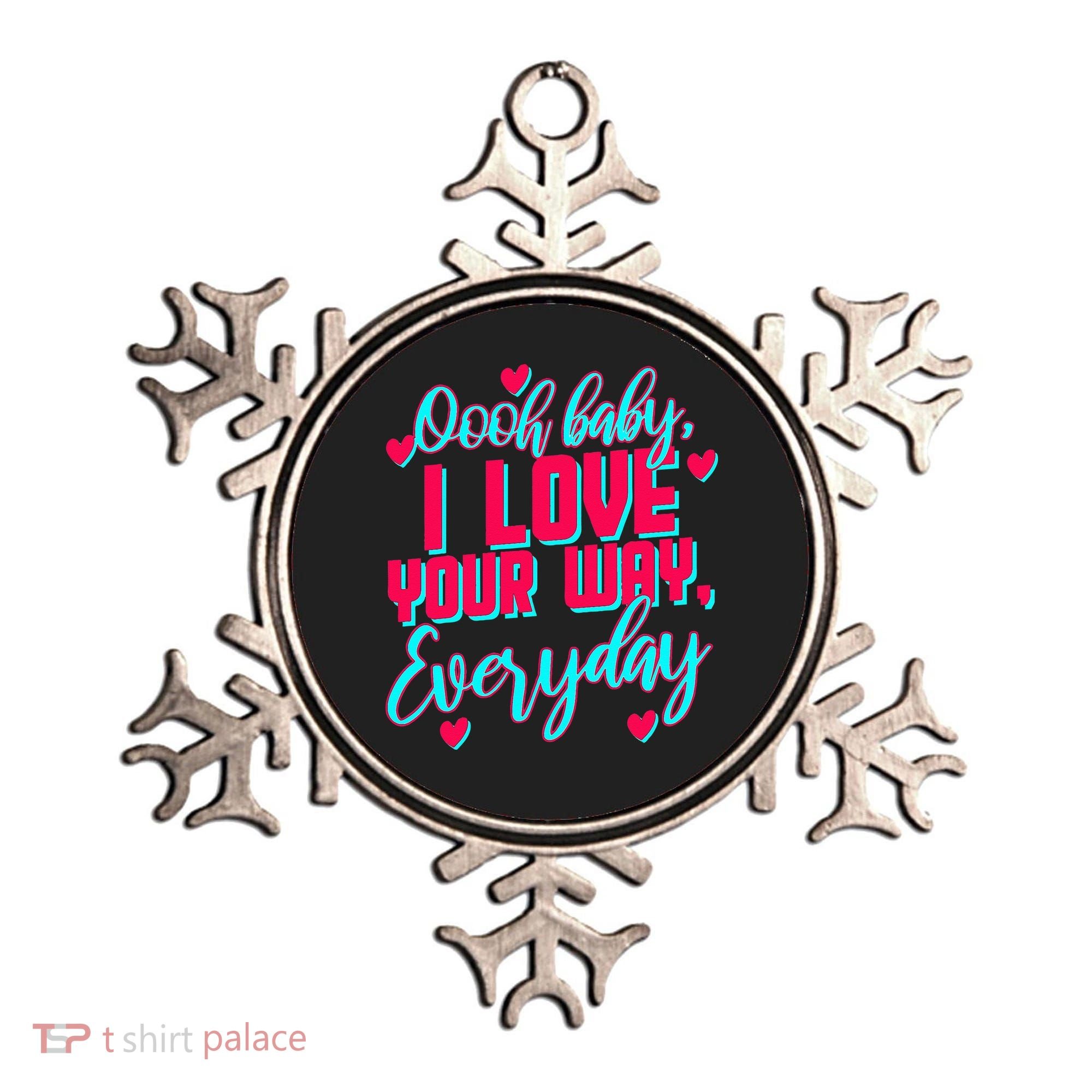 LyricLyfe BABY I LOVE YOUR WAY BY PETER FRAMPTON Ornament