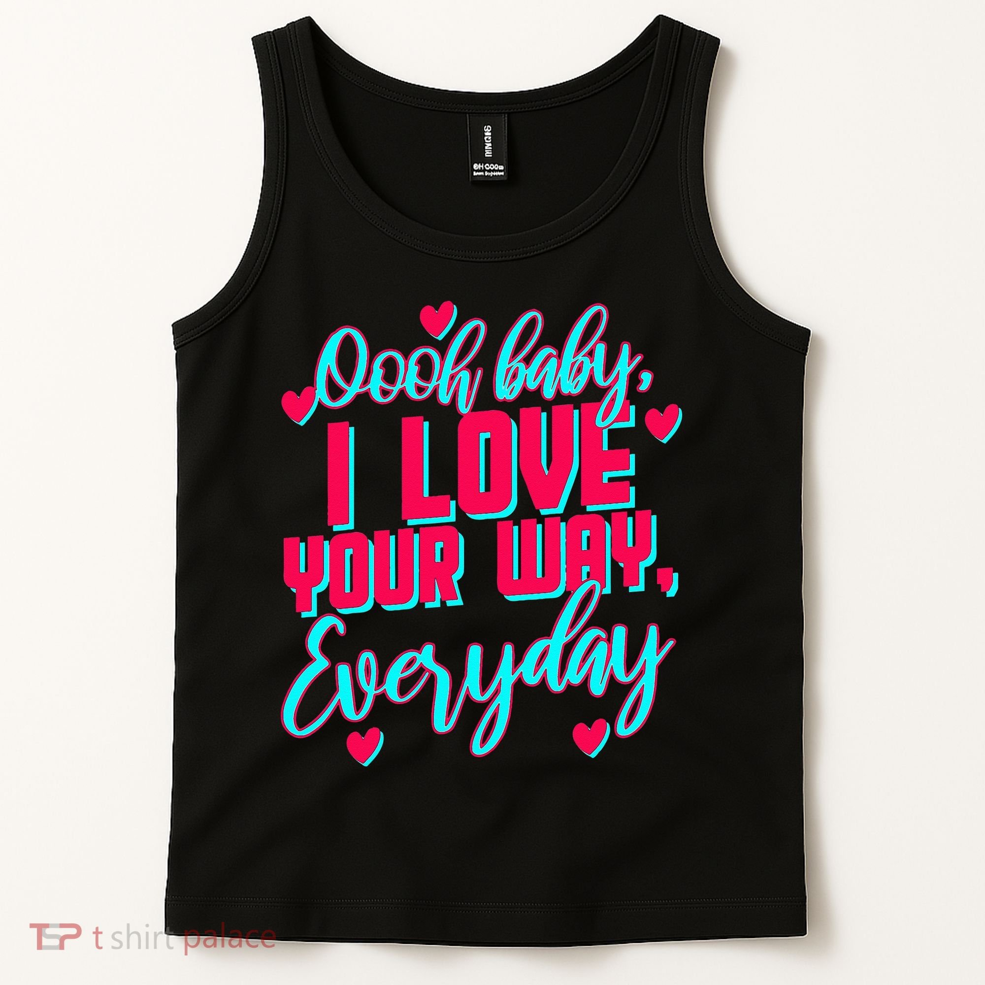 LyricLyfe BABY I LOVE YOUR WAY BY PETER FRAMPTON Tank Top