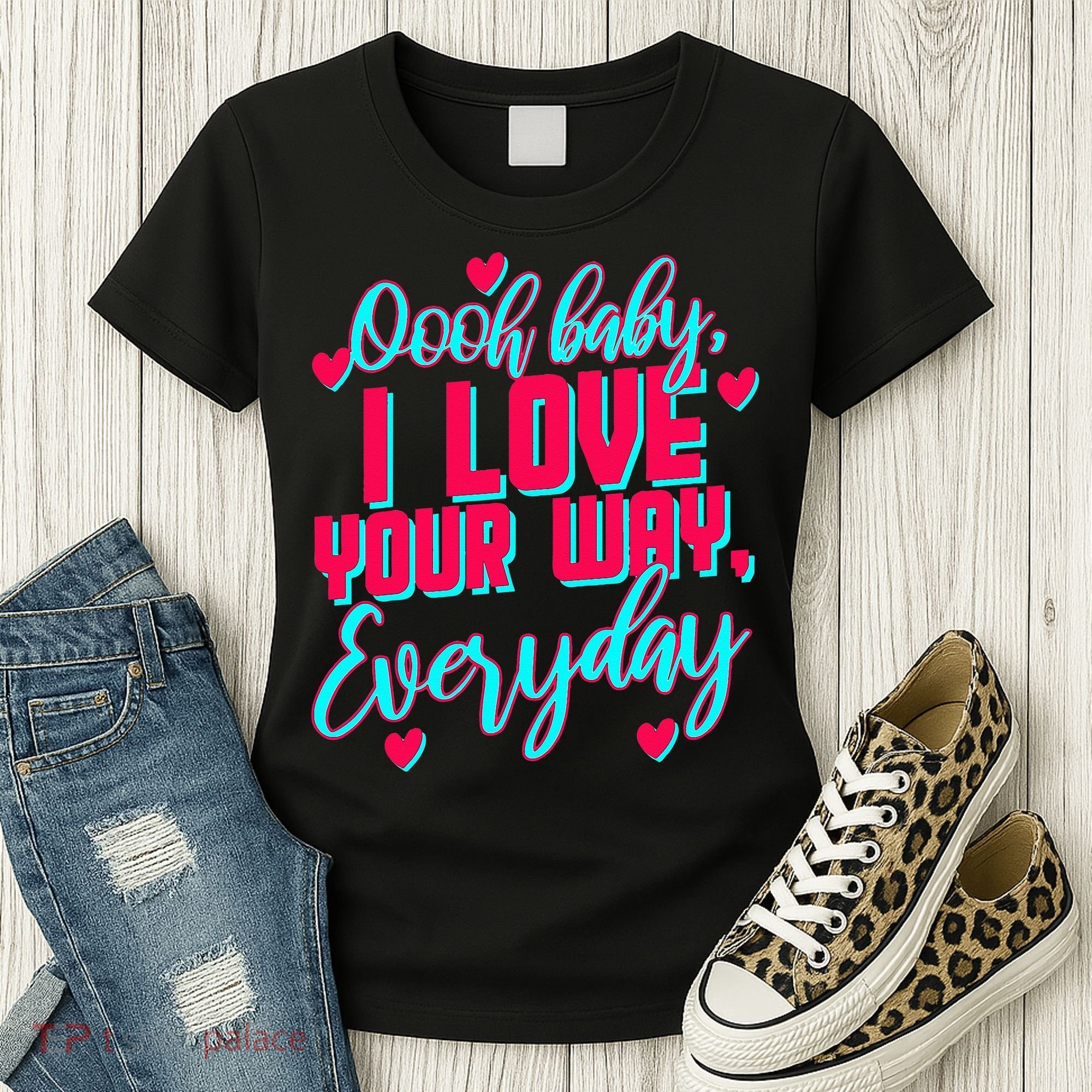 LyricLyfe BABY I LOVE YOUR WAY BY PETER FRAMPTON Women's T-Shirt