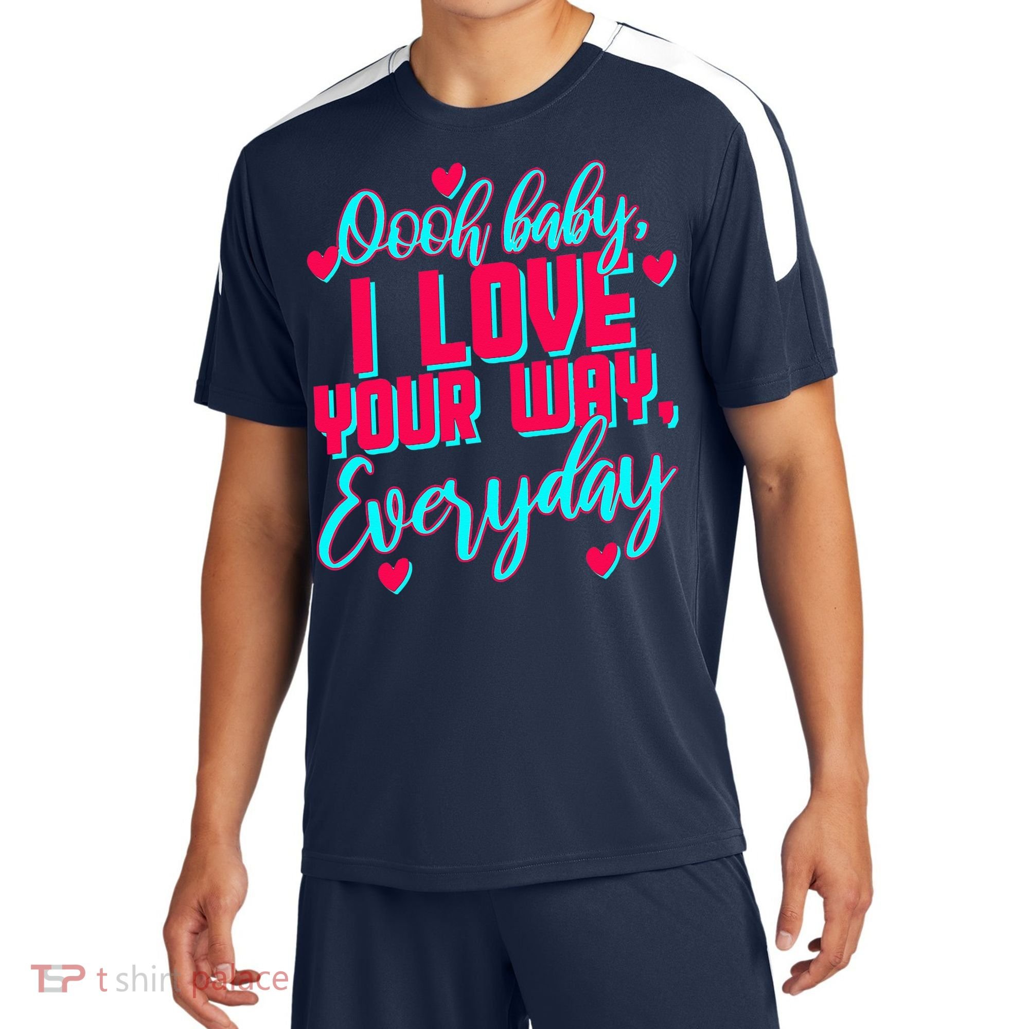LyricLyfe BABY I LOVE YOUR WAY BY PETER FRAMPTON Sport-Tek Competitor United Soccer Jersey