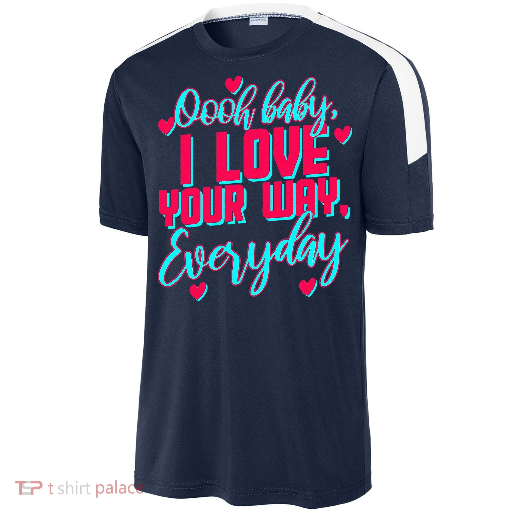 LyricLyfe BABY I LOVE YOUR WAY BY PETER FRAMPTON Sport-Tek Competitor United Soccer Jersey