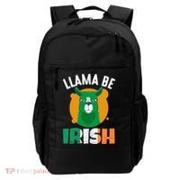 Llama Be Irish Gift, St Patrick's Day Backpack thumb 0