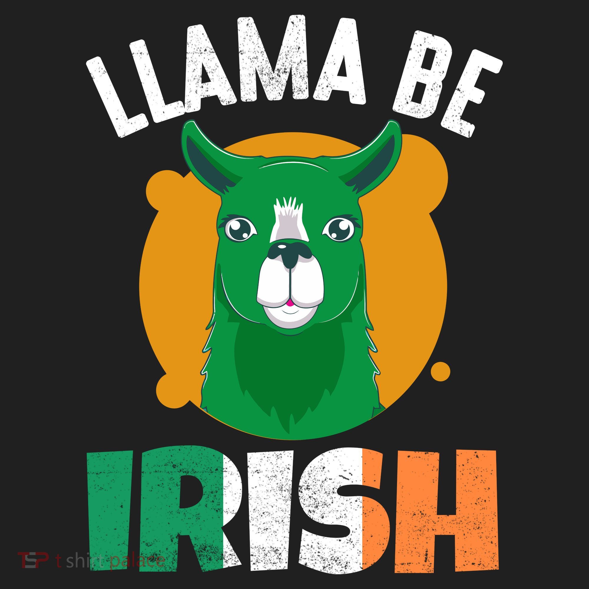Llama Be Irish Gift, St Patrick's Day Beanie