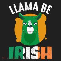 Llama Be Irish Gift, St Patrick's Day Tumbler thumb 3