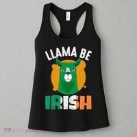 Llama Be Irish Gift, St Patrick's Day Women's Tank Top thumb 3