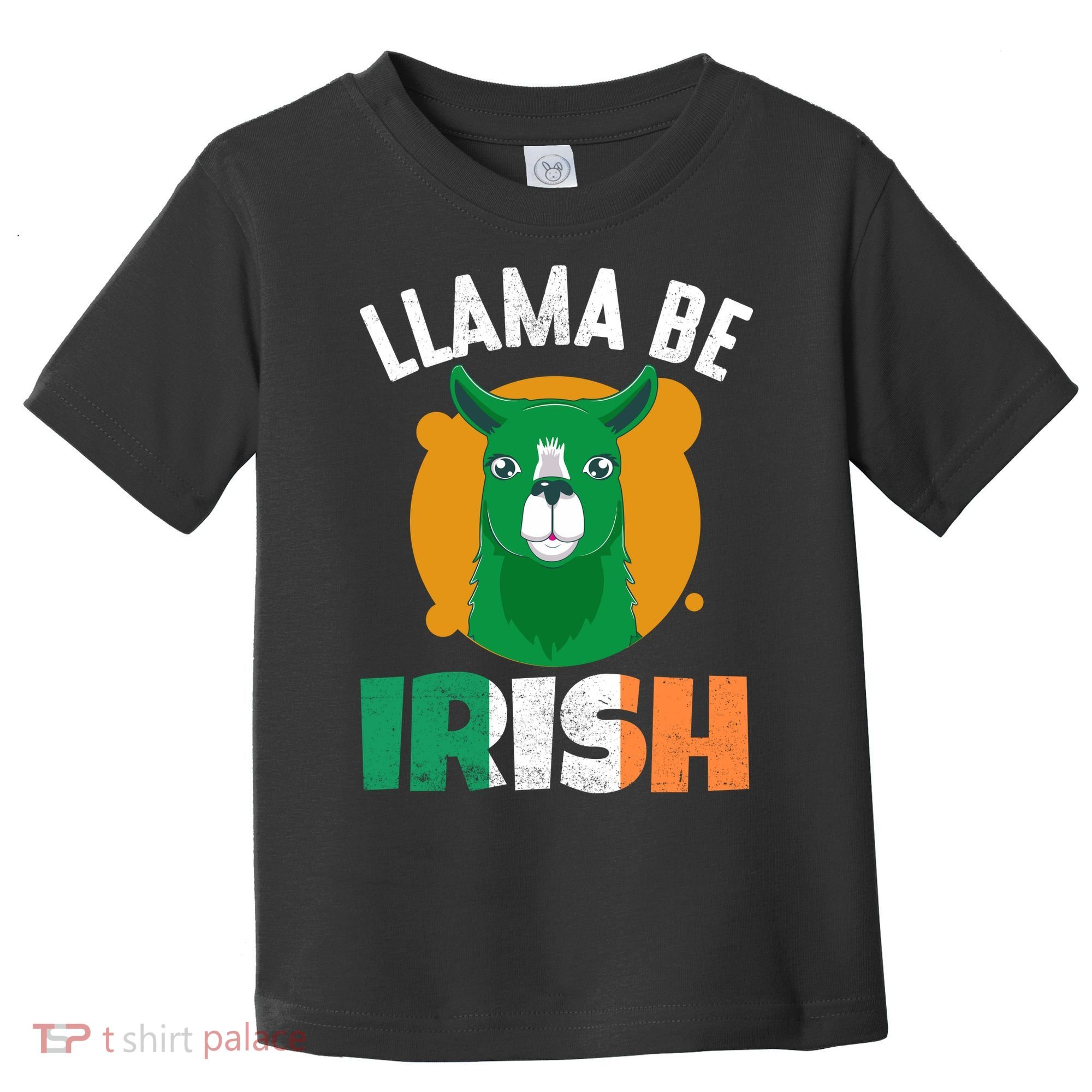 Llama Be Irish Gift, St Patrick's Day Toddler T-Shirt