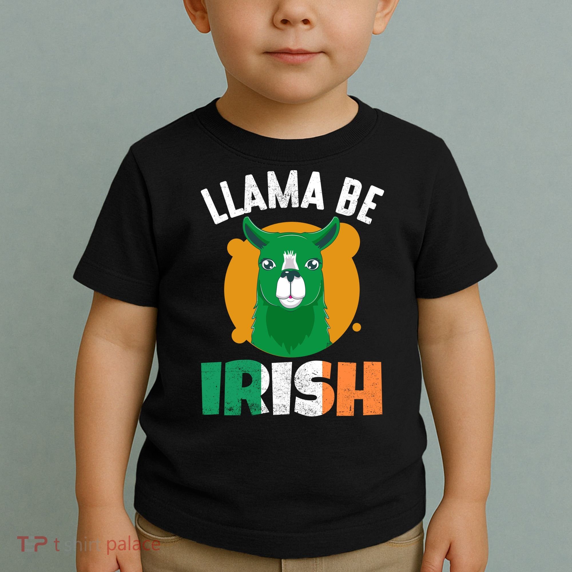 Llama Be Irish Gift, St Patrick's Day Toddler T-Shirt