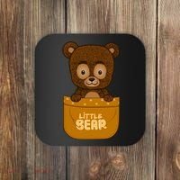Little Bear Inside The Pocket Coaster thumb 0