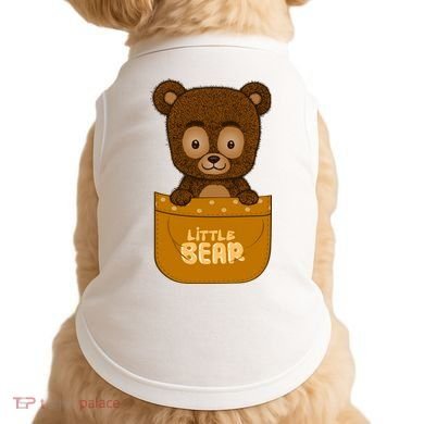 Little Bear Inside The Pocket Doggie Tank