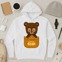 Little Bear Inside The Pocket Hoodie thumb 3