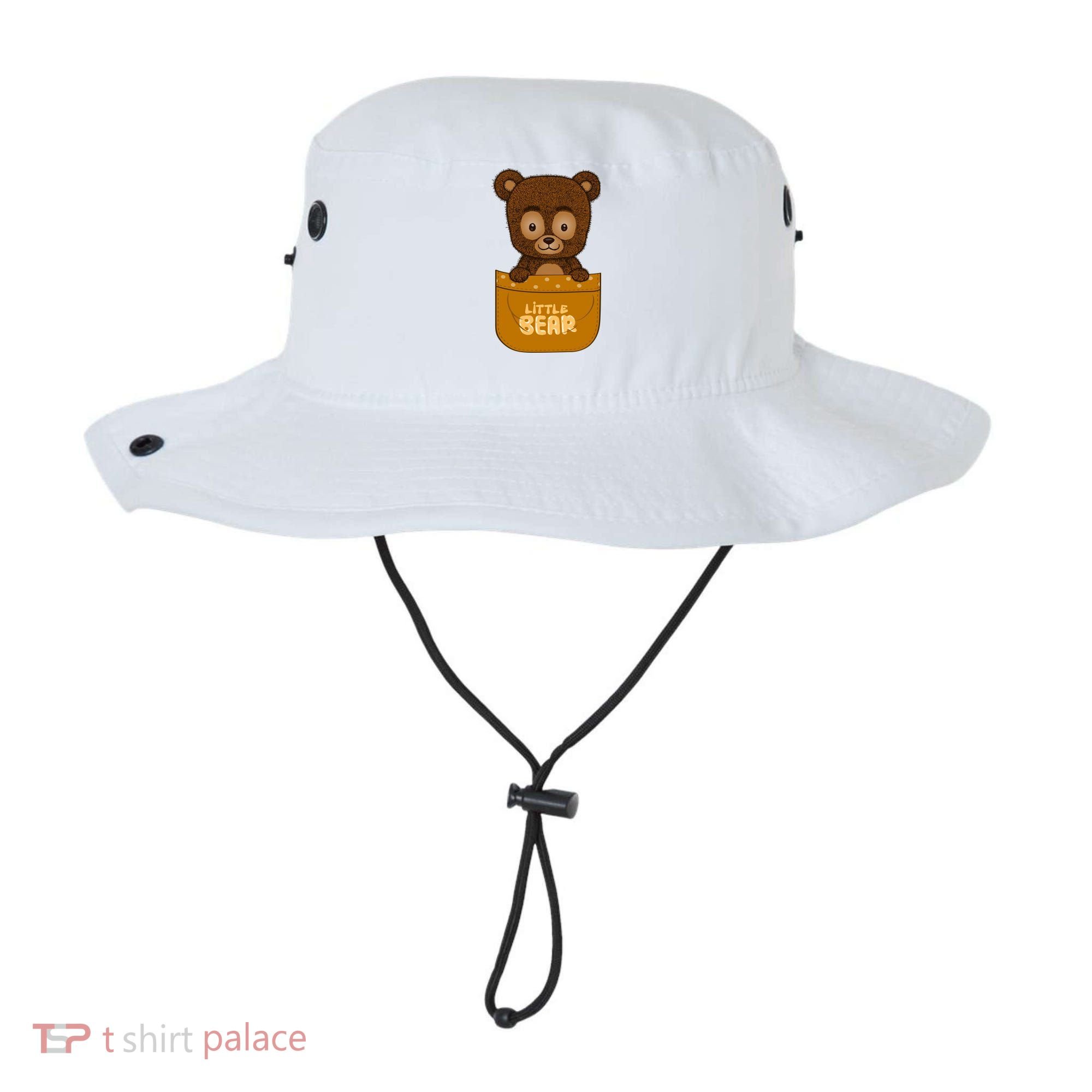 Little Bear Inside The Pocket Bucket Hat