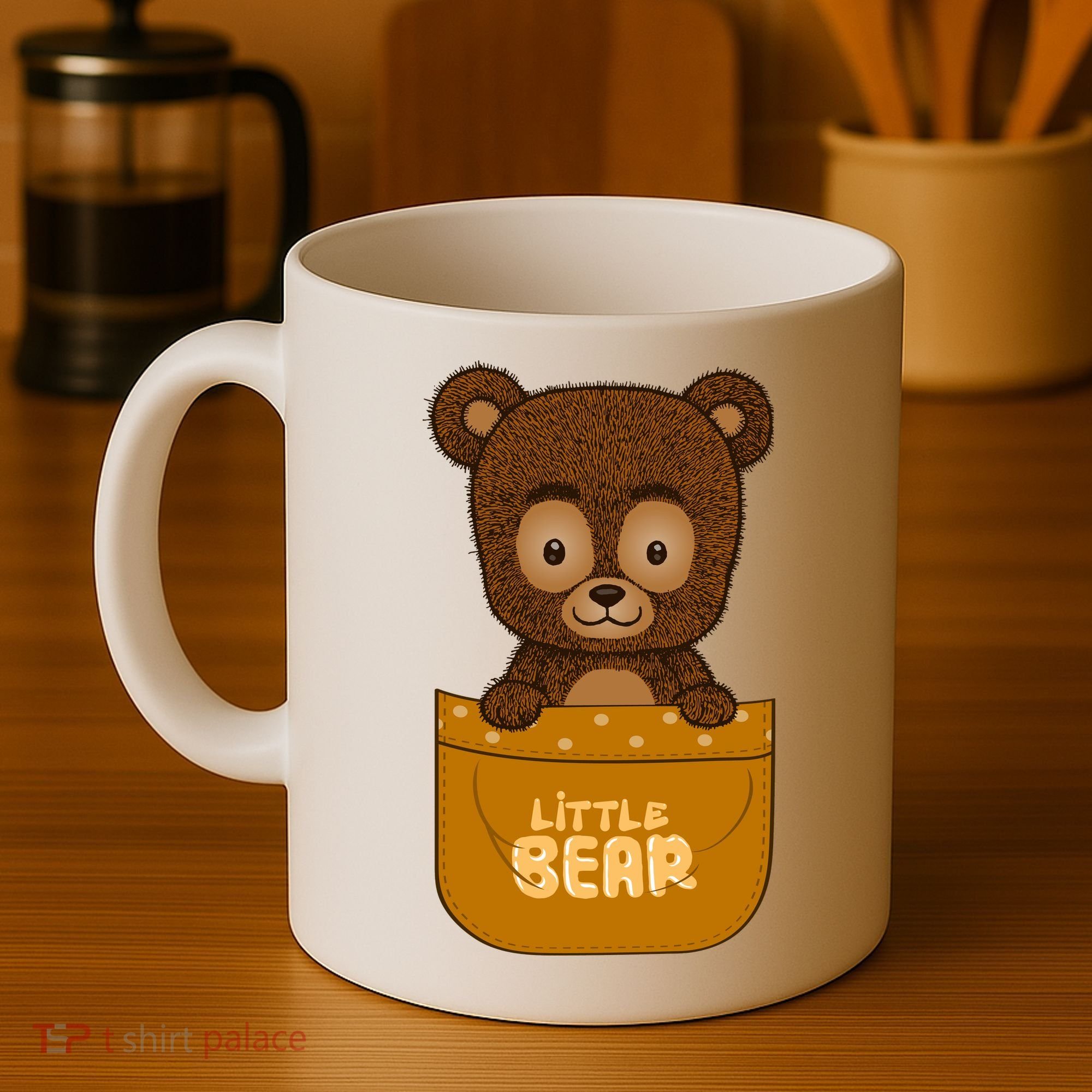 Little Bear Inside The Pocket Coffee Mug