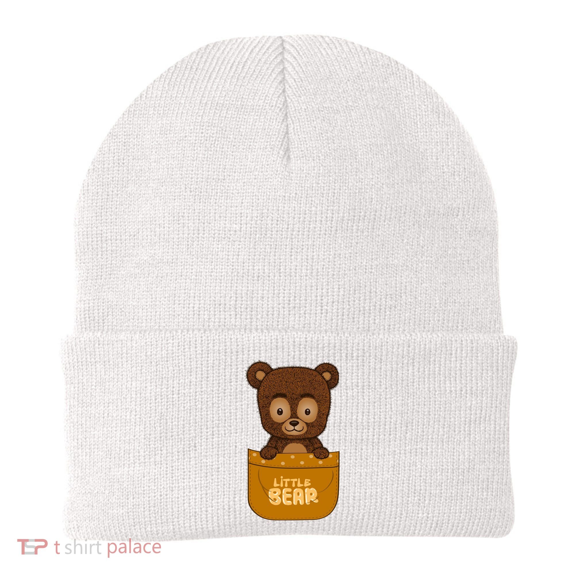 Little Bear Inside The Pocket Beanie