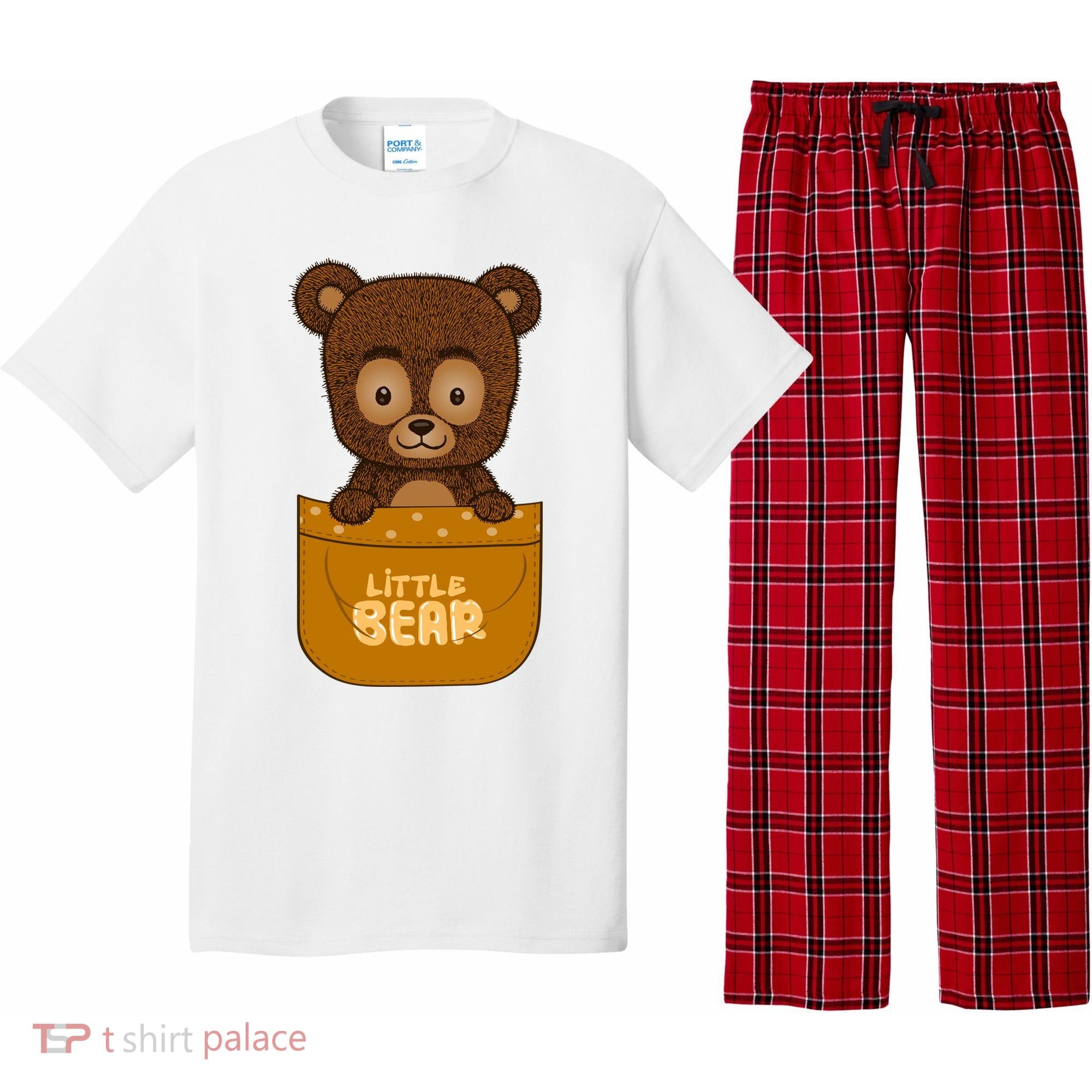 Little Bear Inside The Pocket Pajama Set