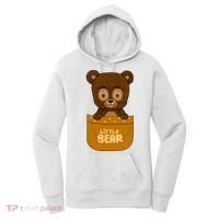 Little Bear Inside The Pocket Women's Hoodie thumb 0