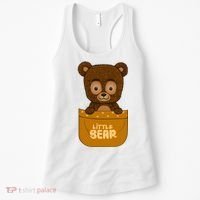 Little Bear Inside The Pocket Women's Tank Top thumb 0
