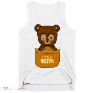 Little Bear Inside The Pocket Tank Top