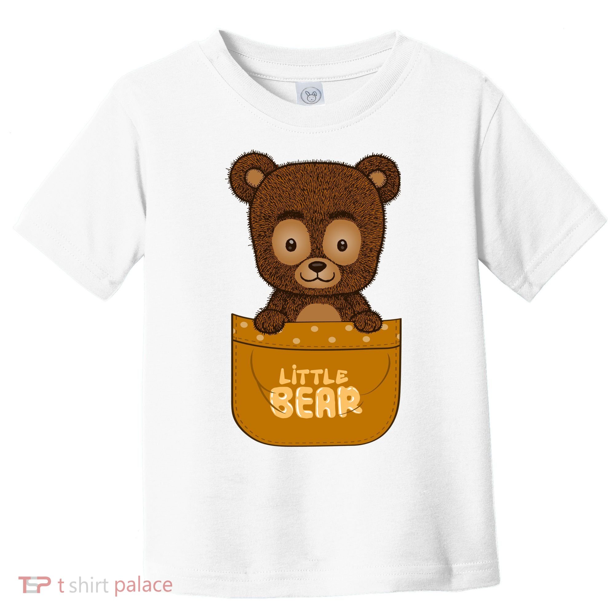 Little Bear Inside The Pocket Toddler T-Shirt