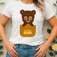 Little Bear Inside The Pocket Women's T-Shirt thumb 2