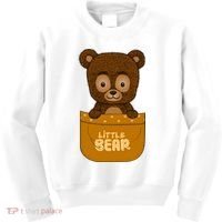 Little Bear Inside The Pocket Kids Sweatshirt thumb 0