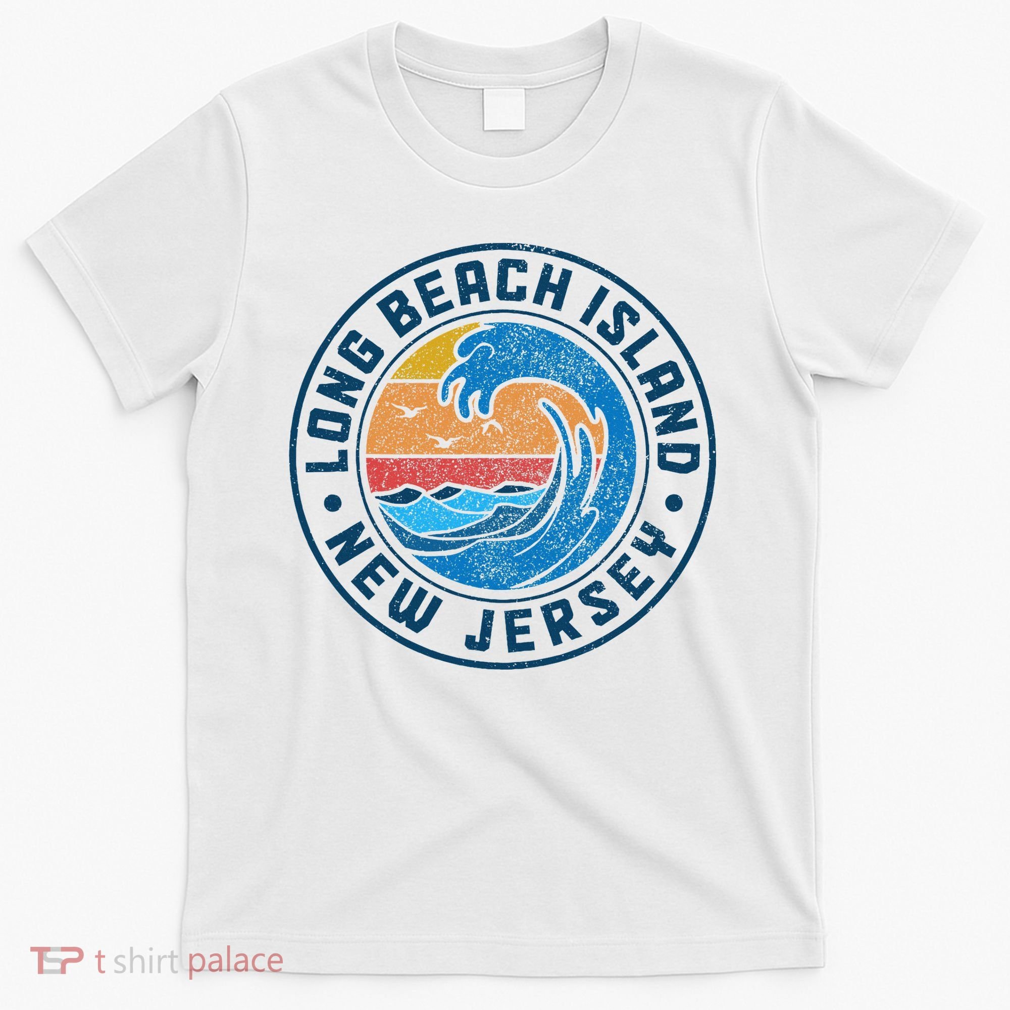 Long Beach Island New Jersey Lbi Vintage T-Shirt