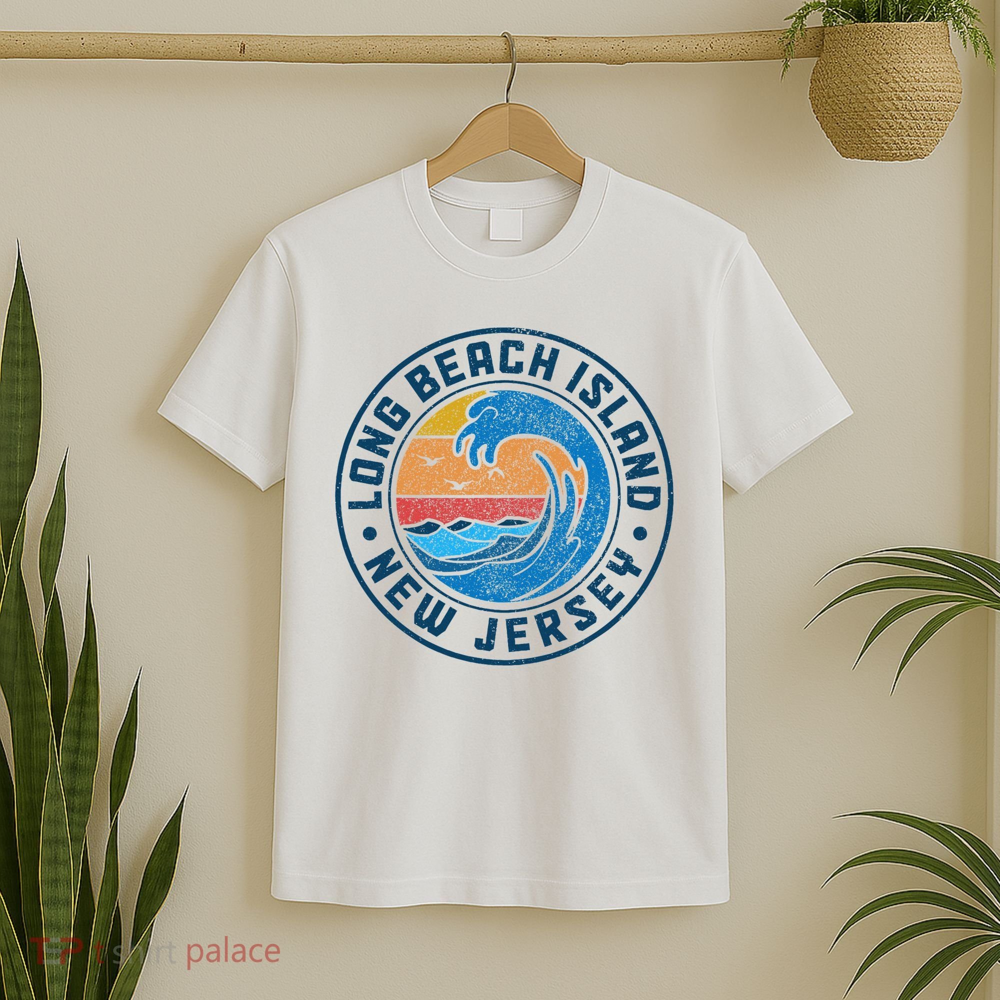 Long Beach Island New Jersey Lbi Vintage T-Shirt