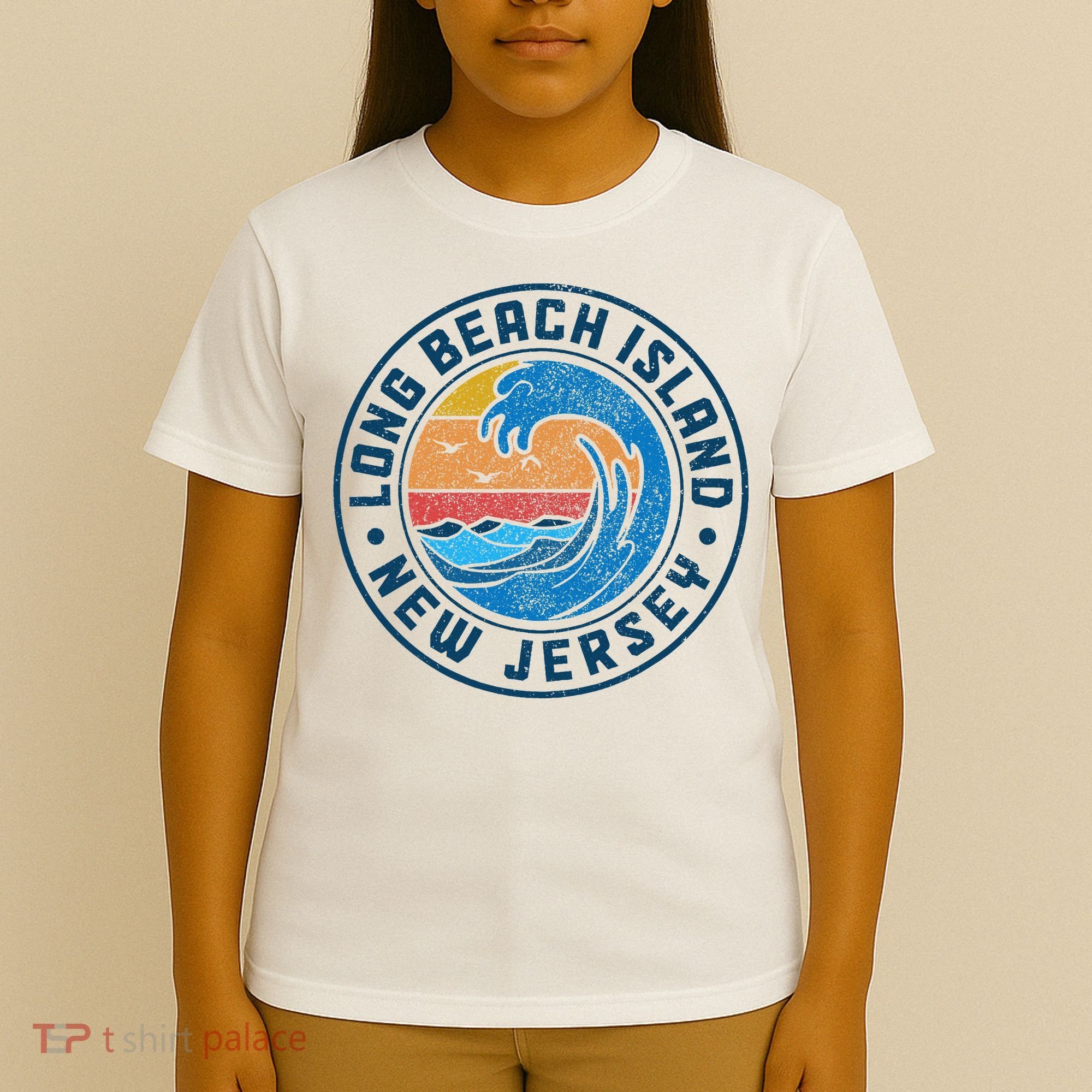 Long Beach Island New Jersey Lbi Vintage T-Shirt