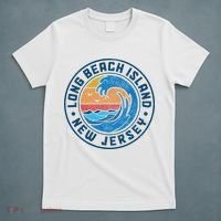 Long Beach Island New Jersey Lbi Vintage T-Shirt thumb 5