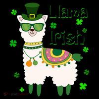 Llama Be Irish St Patrick's Day Funny Coffee Mug thumb 5
