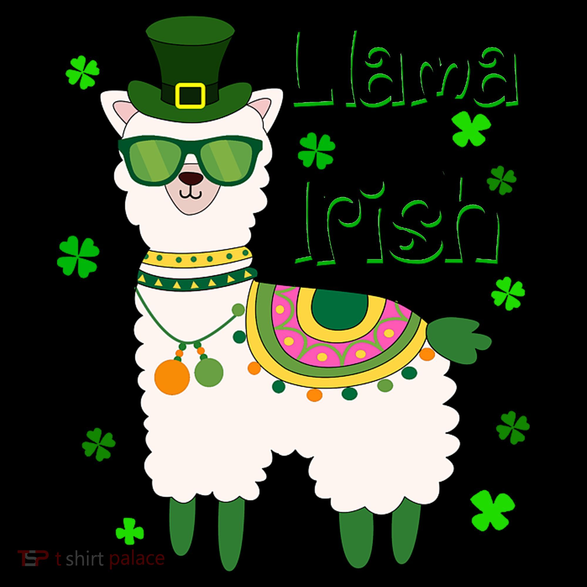 Llama Be Irish St Patrick's Day Funny Coffee Mug