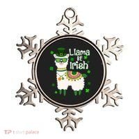 Llama Be Irish St Patrick's Day Funny Ornament thumb 0