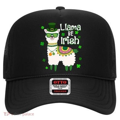 Llama Be Irish St Patrick's Day Funny Hat