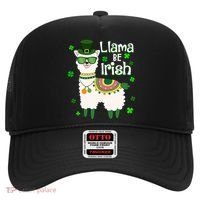 Llama Be Irish St Patrick's Day Funny Hat thumb 0