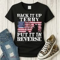 Lawd Back it up Terry Put it In Reverse 4th July birthday  Women's T-Shirt thumb 3