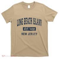 Long Beach Island New Jersey Nj Vintage Athletic Sports T-Shirt thumb 0