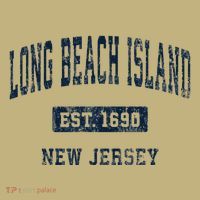 Long Beach Island New Jersey Nj Vintage Athletic Sports T-Shirt thumb 7