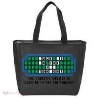 Luck Be In The Air Tonight Funny Offensive Saying  Tote Bag thumb 0