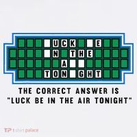 Luck Be In The Air Tonight Funny Offensive Saying  Long Sleeve Shirt thumb 2