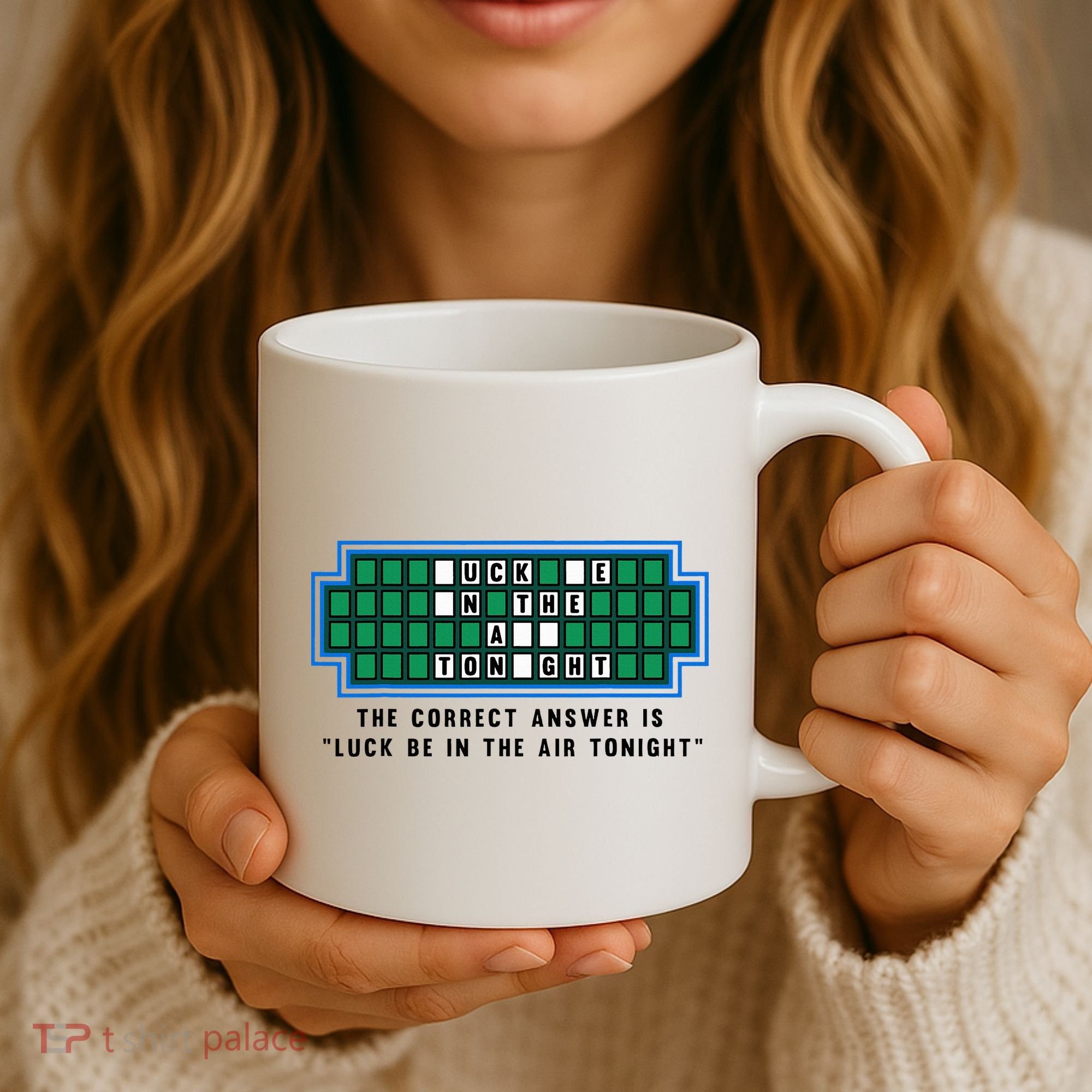 Luck Be In The Air Tonight Funny Offensive Saying  Coffee Mug