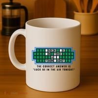 Luck Be In The Air Tonight Funny Offensive Saying  Coffee Mug thumb 4