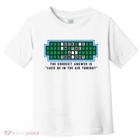 Luck Be In The Air Tonight Funny Offensive Saying  Toddler T-Shirt thumb 0