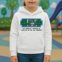 Luck Be In The Air Tonight Funny Offensive Saying  Kids Hoodie thumb 3