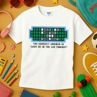 Luck Be In The Air Tonight Funny Offensive Saying  Kids T-Shirt thumb 3